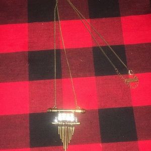 Plunder Long Art Deco Pendant